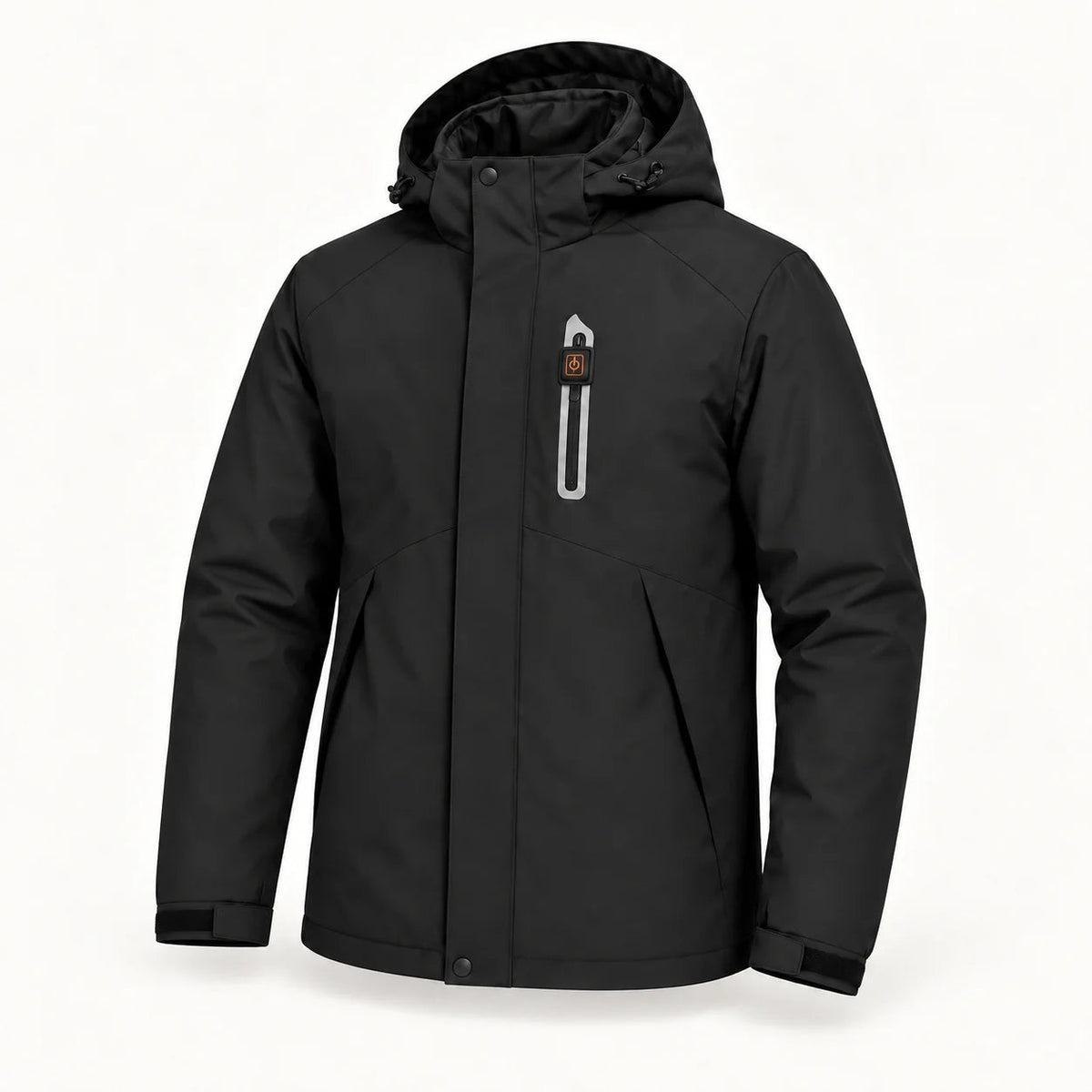 PyreFit Calvero – Beheizbarer Parka für Herren – Schwarz