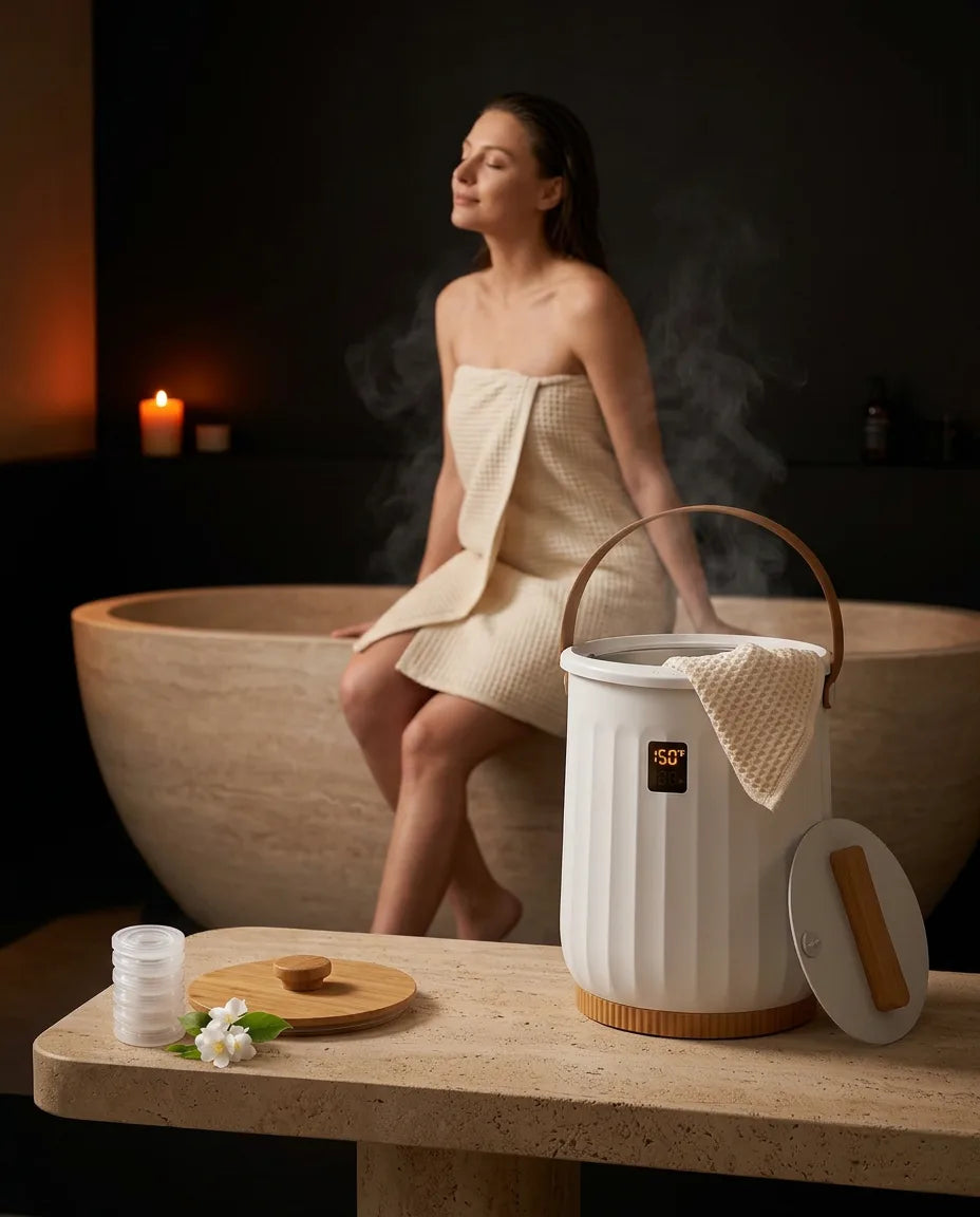 WARME HANDTÜCHER WIE IM SPA