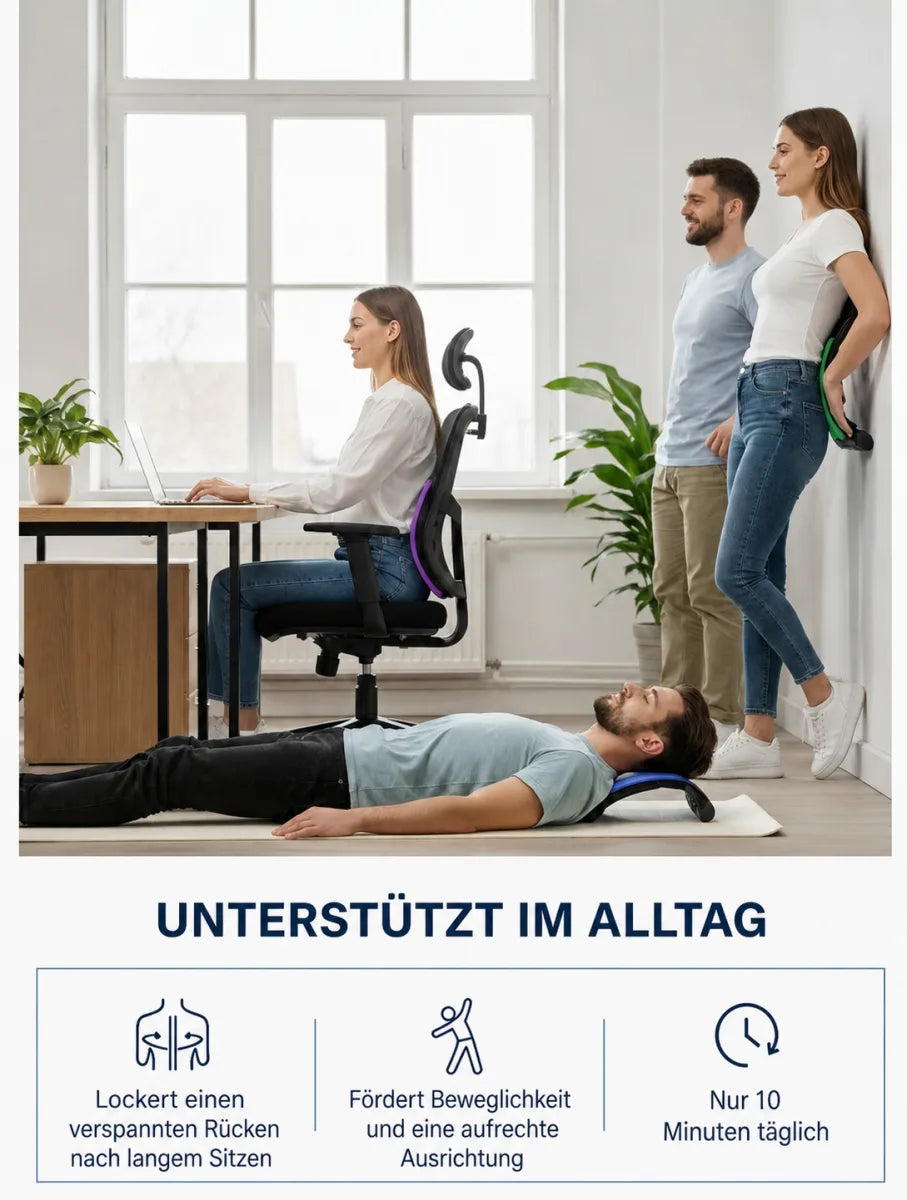 Verstellbar für alltäglichen Komfort