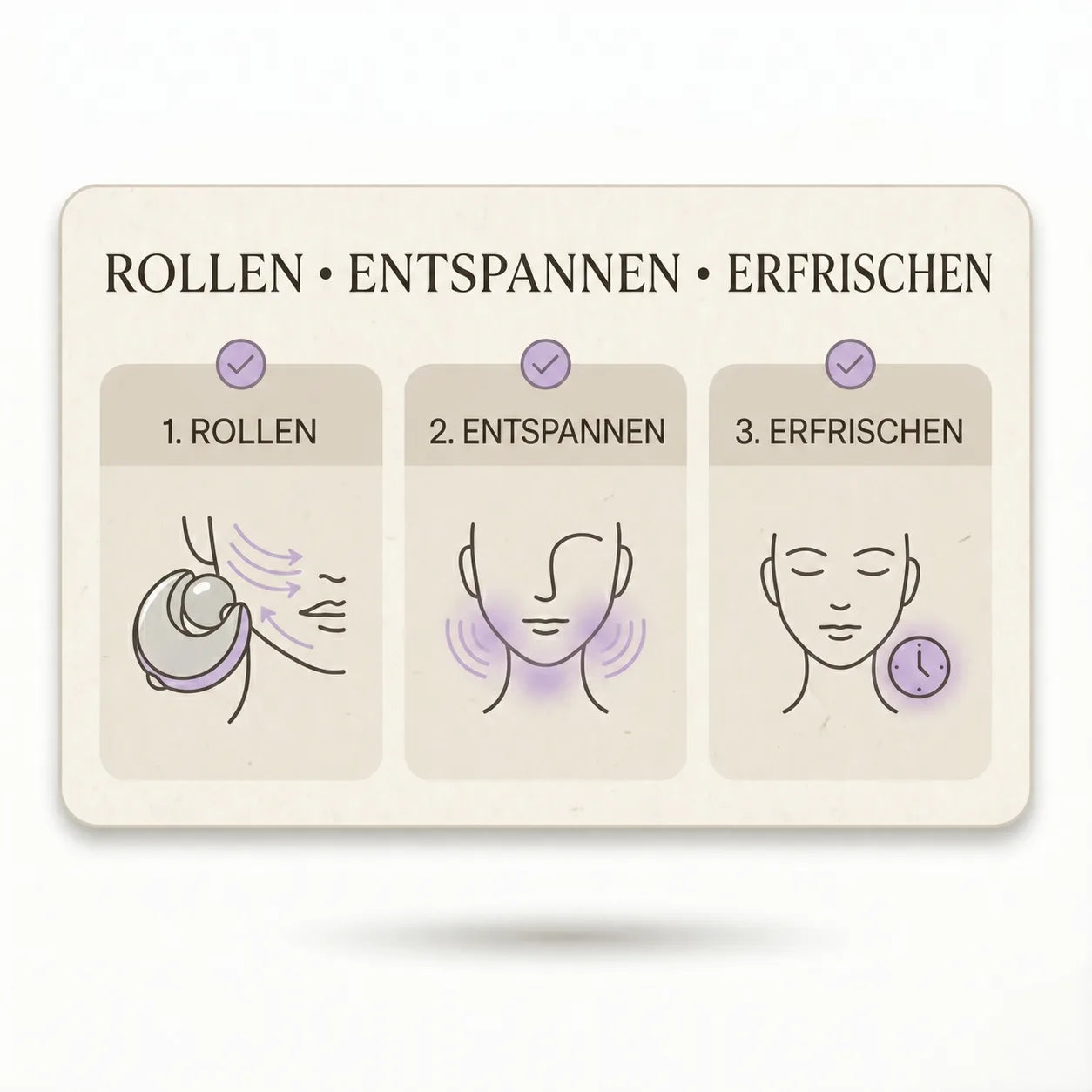 Kein Aufbau. Kein Aufwand.