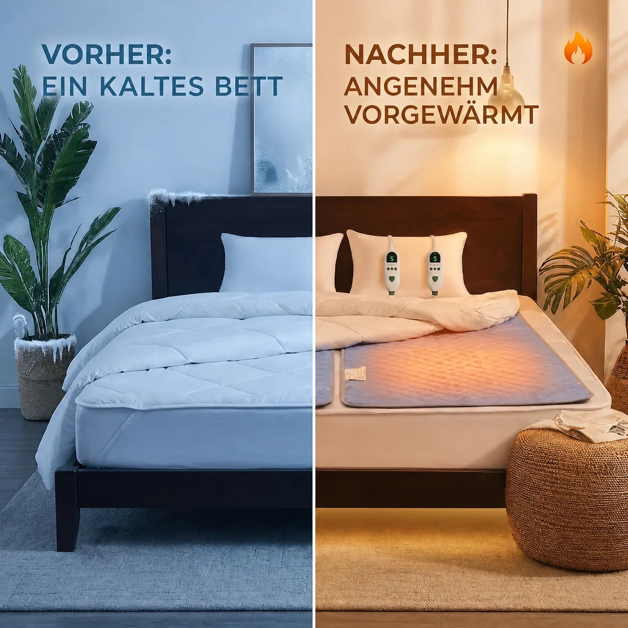 Passen Sie die Wärme nach Ihren Wünschen an