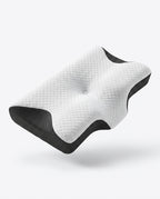 Memory-Foam-Kissen mit zwei Höhen – ergonomische Nackenstütze für erholsamen Schlaf – Produktbild 1