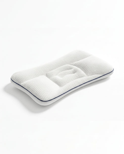 Babykissen mit ergonomischer Kopfmulde – sanfte Stütze für Nickerchen und unterwegs – Produktbild 1