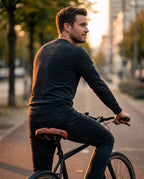 Velosattel breit und ergonomisch – gepolsterter Komfort für lange Fahrten und Pendeln – Produktbild 2