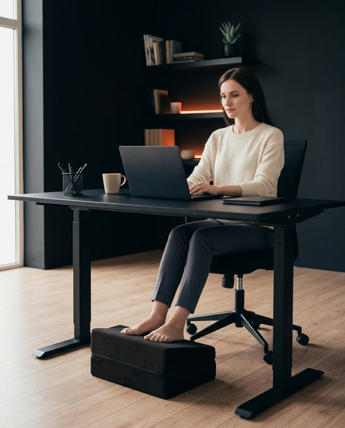 Ergonomische Fussstütze fürs Büro – 3 Höhen für Haltung und Sitzkomfort – Produktbild 2