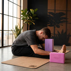 Yogablock aus EVA-Schaum im 2er-Set – Halt und Ausrichtung für Yoga und Pilates – Produktbild 4
