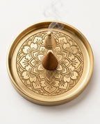 Räucherstäbchen-Set aus Messing – Ritual-Werkzeuge für Pulver und Kegel – Produktbild 5