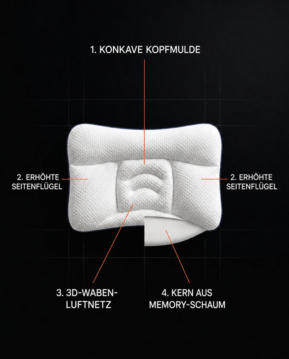Babykissen mit ergonomischer Kopfmulde – sanfte Stütze für Nickerchen und unterwegs – Produktbild 8