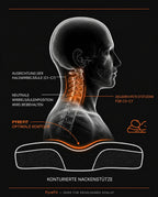 Memory-Foam-Kissen mit zwei Höhen – ergonomische Nackenstütze für erholsamen Schlaf – Produktbild 7