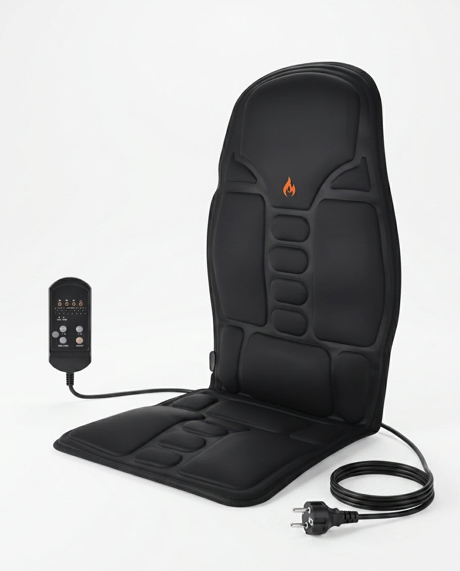 Massagekissen für Stuhl, Sofa und Auto – motorisierte Entspannung für Nacken und Rücken – Produktbild 11