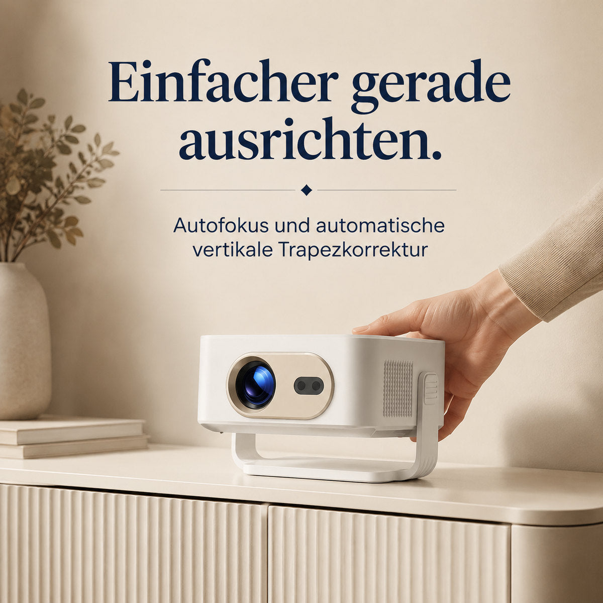Magcubic HY300GT – Einfacher gerade ausrichten.
