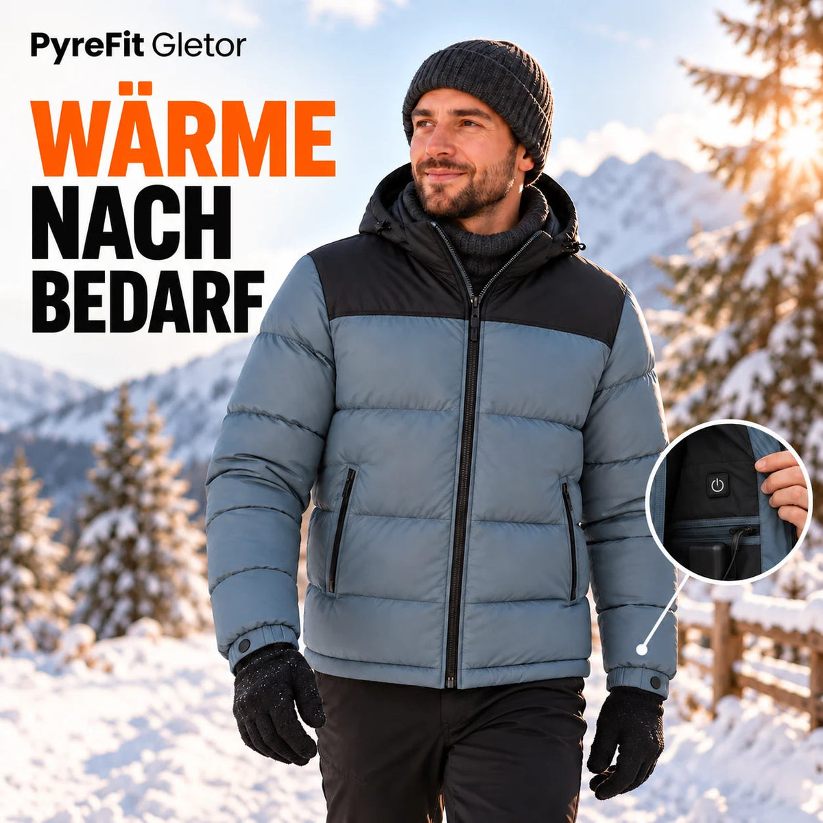 PyreFit Gletor – Winterspaziergang