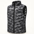 PyreFit Piloto – Beheizbare Camouflage-Weste – Graues Tarnmuster