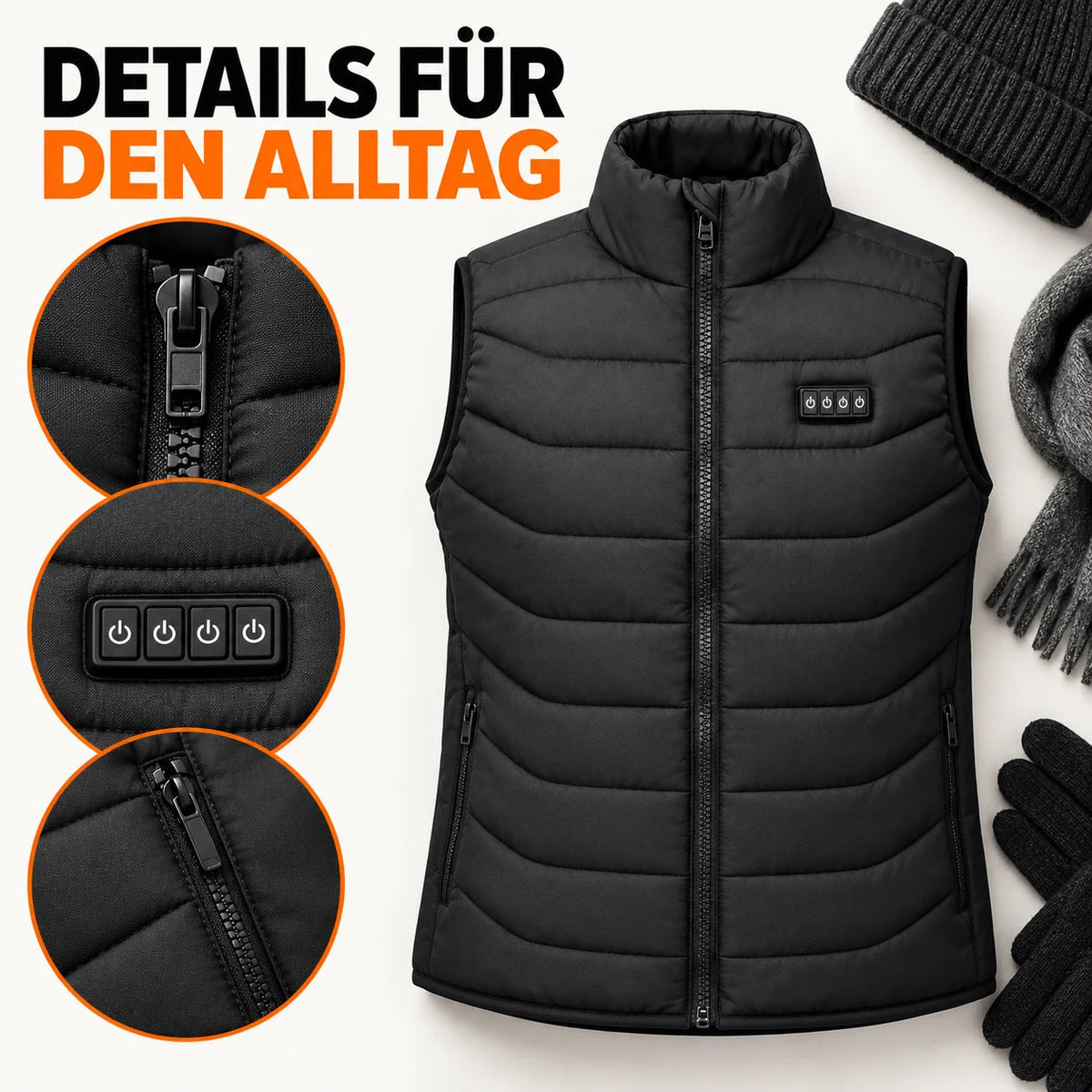 PyreFit Aurina – Material und Verschluss