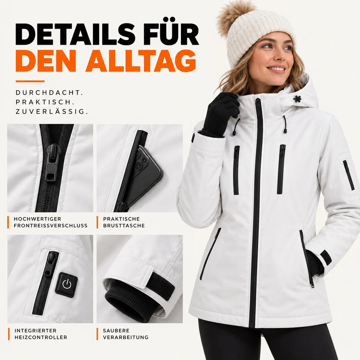 PyreFit Glacio – Material und Verschluss