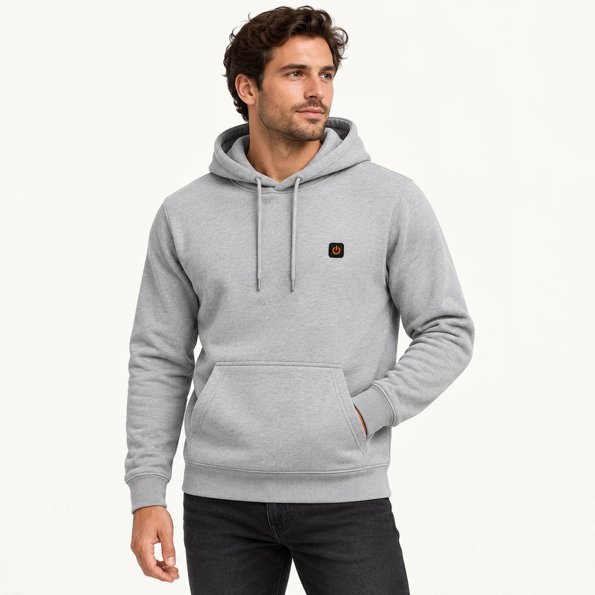 PyreFit Velocor – Beheizbarer Hoodie – Grau