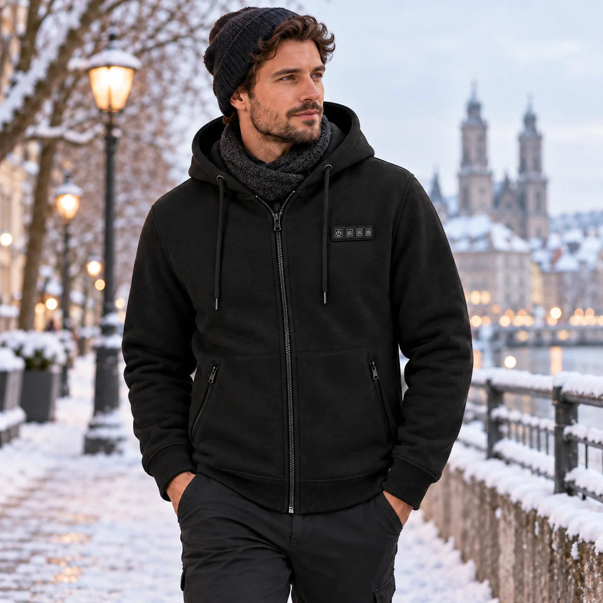 PyreFit Kernor – Winterlicher Stadtweg