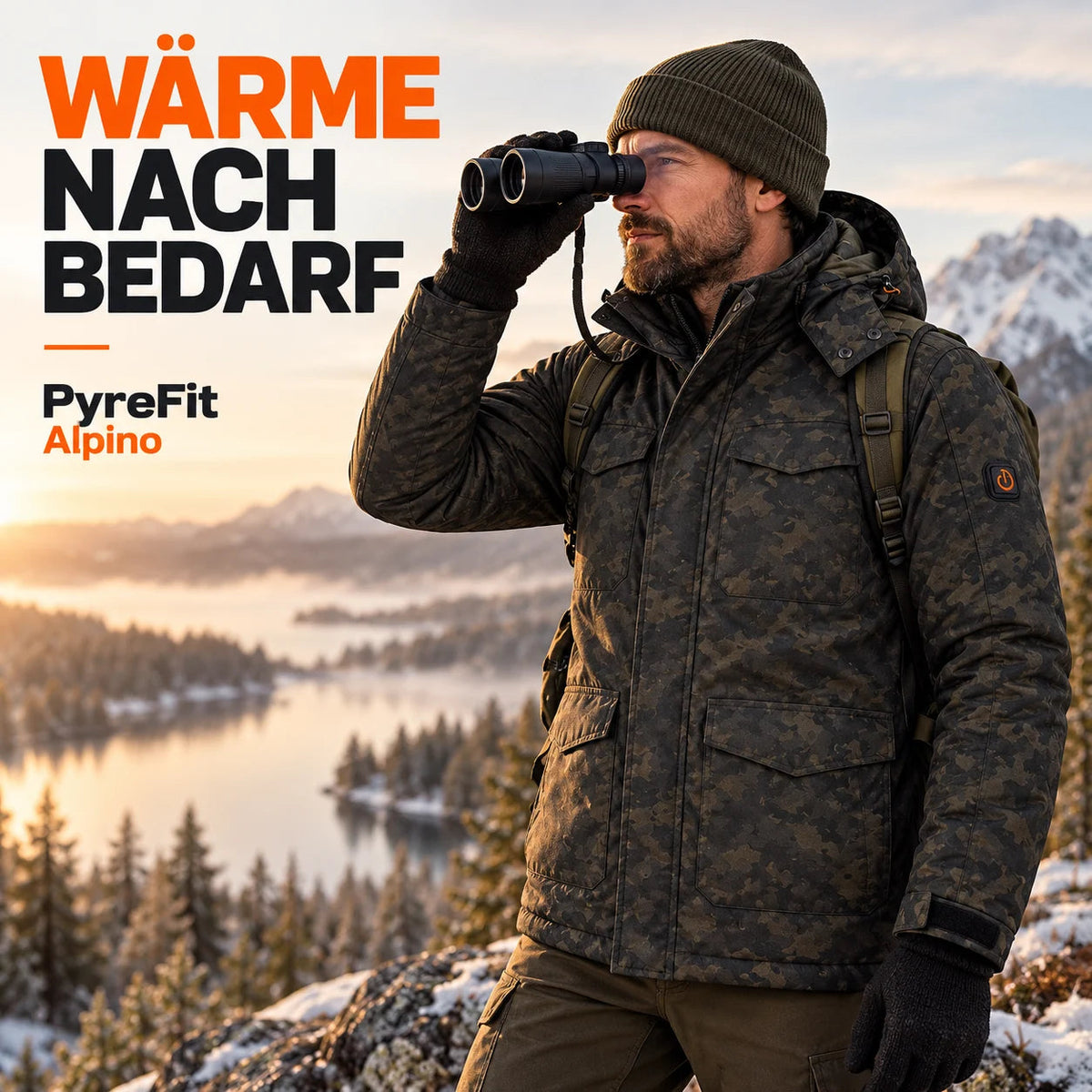 PyreFit Alpino – Naturbeobachtung mit Fernglas