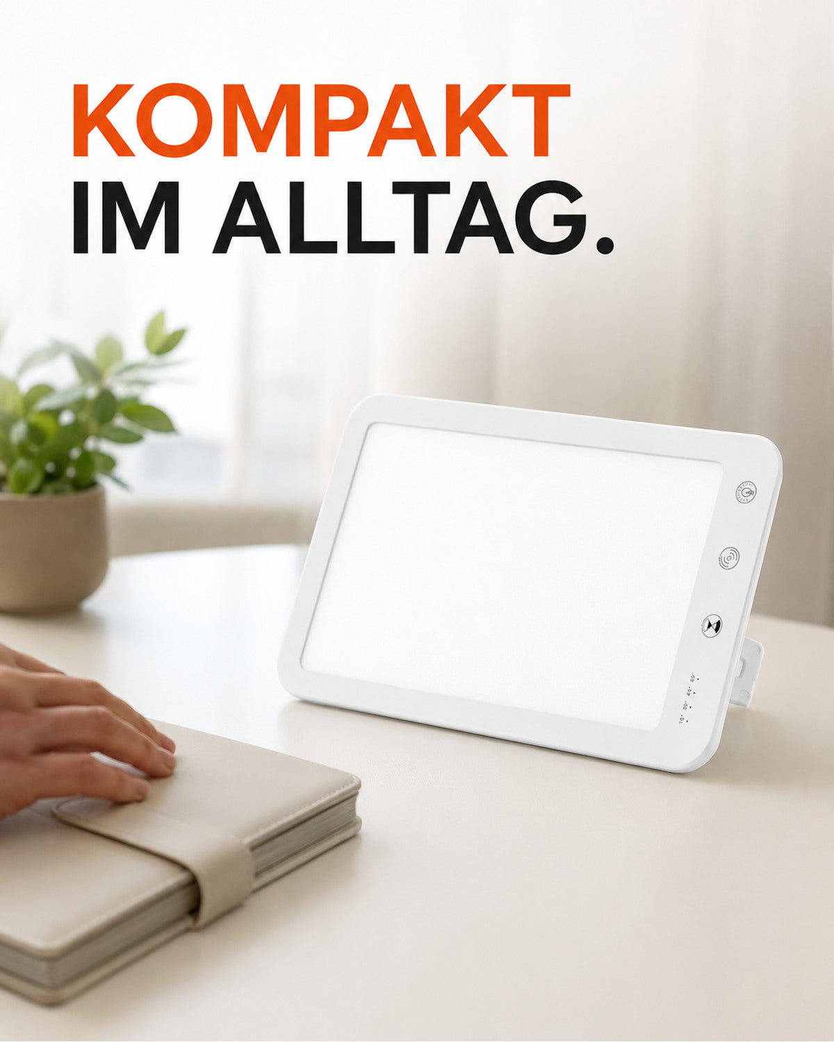 Tageslichtlampe JSK-30 mit Timer – Produktansicht 8