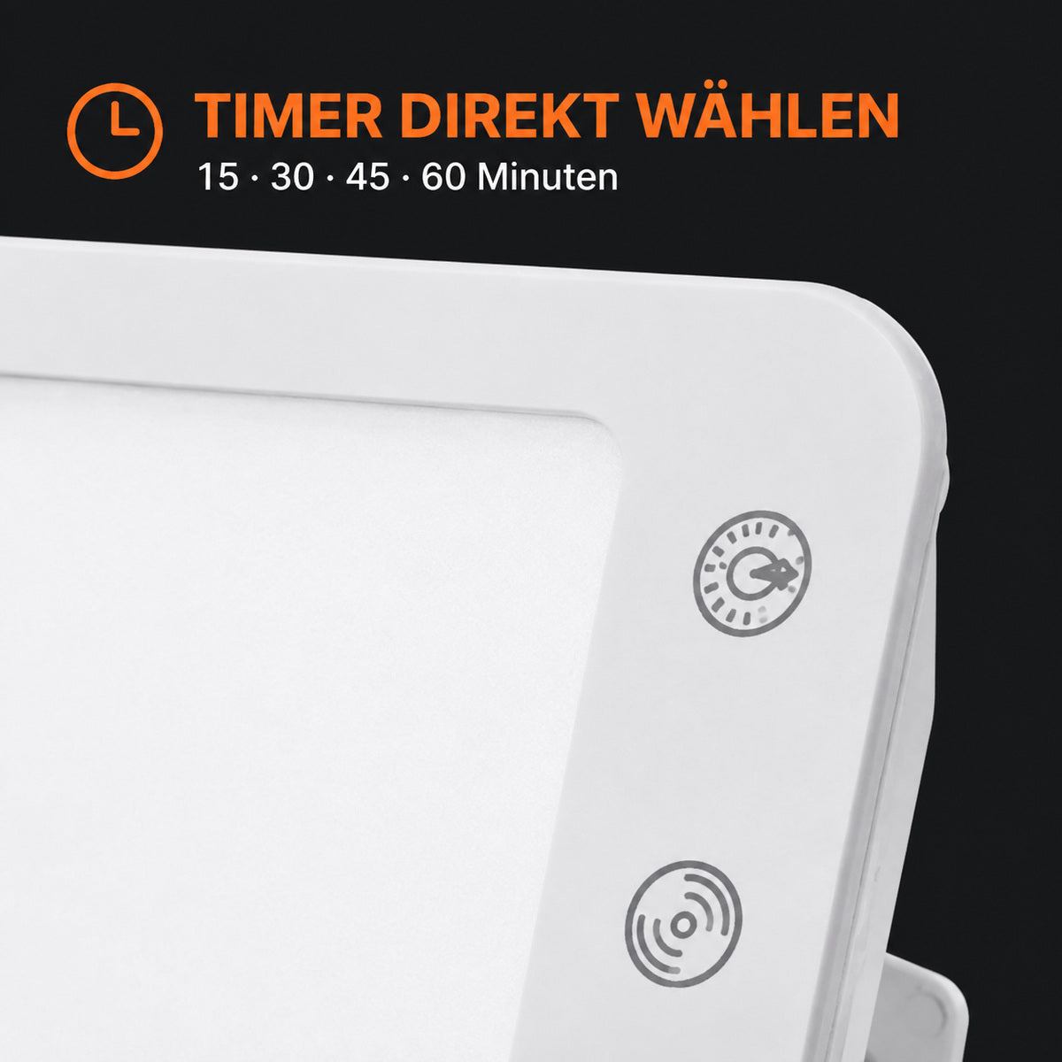Tageslichtlampe JSK-30 mit Timer – Detail 3