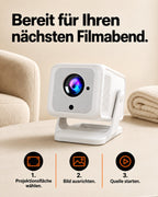 Mini Beamer – Bereit für Ihren nächsten Filmabend.