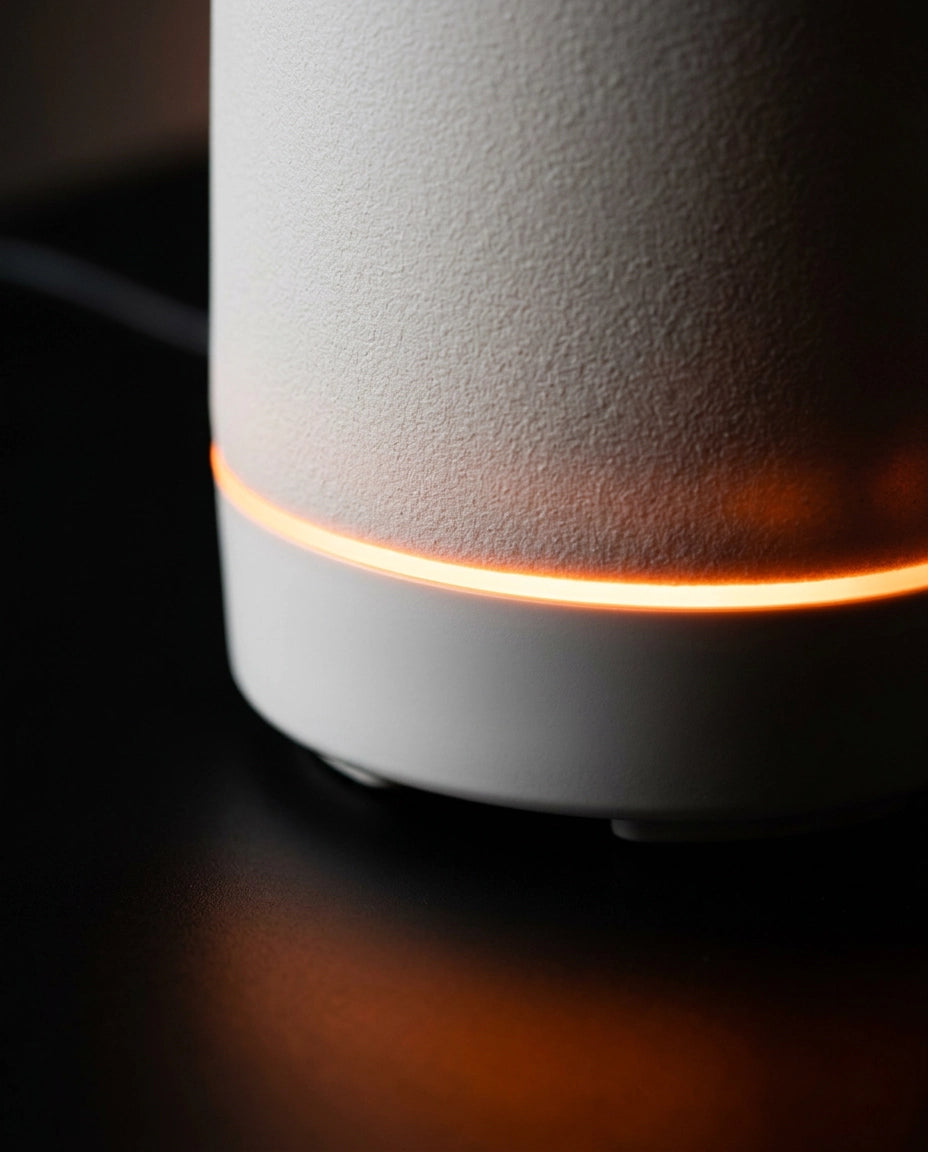Aroma Diffuser aus Keramik – leise Ultraschall-Vernebelung für ätherische Öle – Produktbild 3