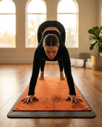 Rutschfestes Yoga-Handtuch mit Silikonnoppen – schnelltrocknende Auflage für Hot Yoga und Pilates – Produktbild 2