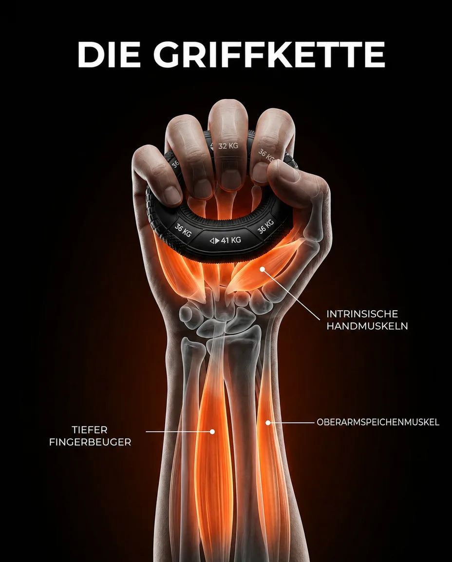 Handtrainer aus Silikon – Griffkraft-Ring für Hände, Handgelenke und Unterarme – Produktbild 13