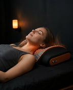 Nackenstützkissen mit Memory Foam und Wärme – Massage und Entlastung für den Nacken – Produktbild 2
