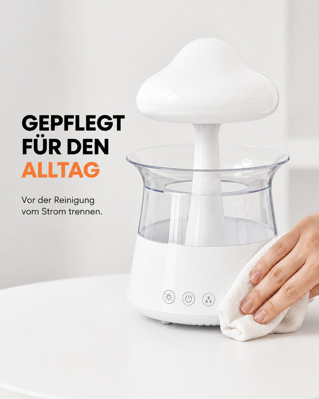 Luftbefeuchter – Alltag, Bedienung und Pflege – Ansicht 10
