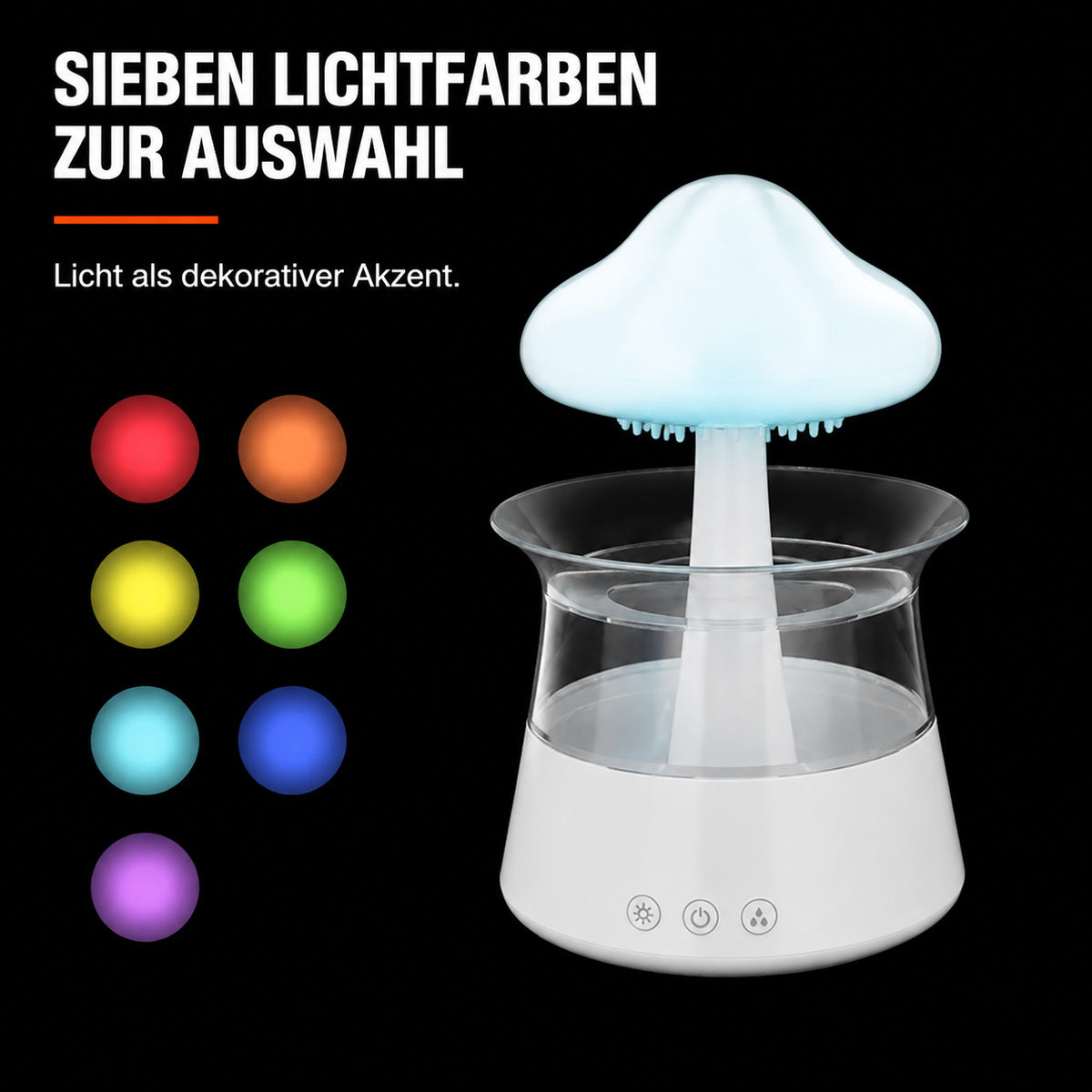 Luftbefeuchter in Wolkenform – Produktdetails 2