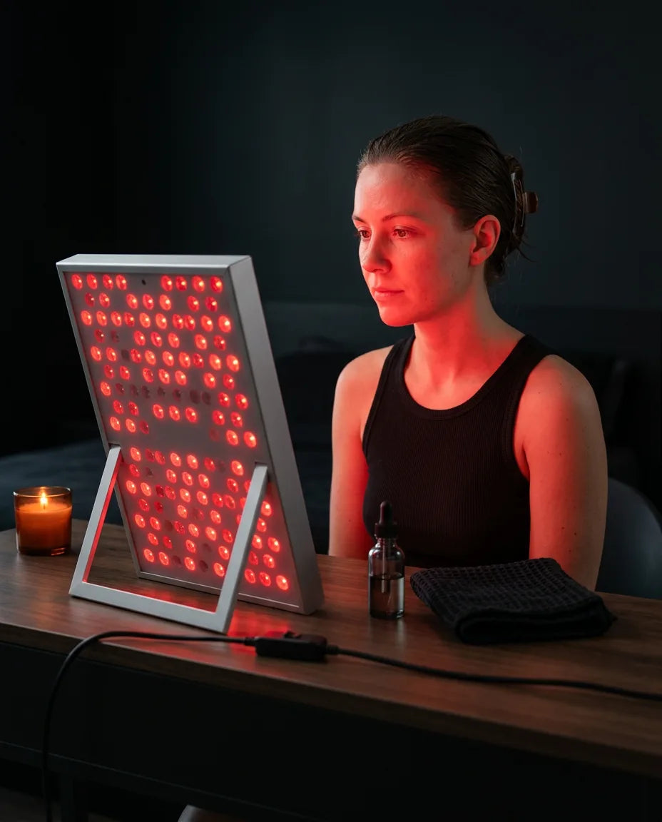 Rotlichtlampe als LED-Panel – gleichmässiges Licht für die tägliche Wellnessroutine – Produktbild 3