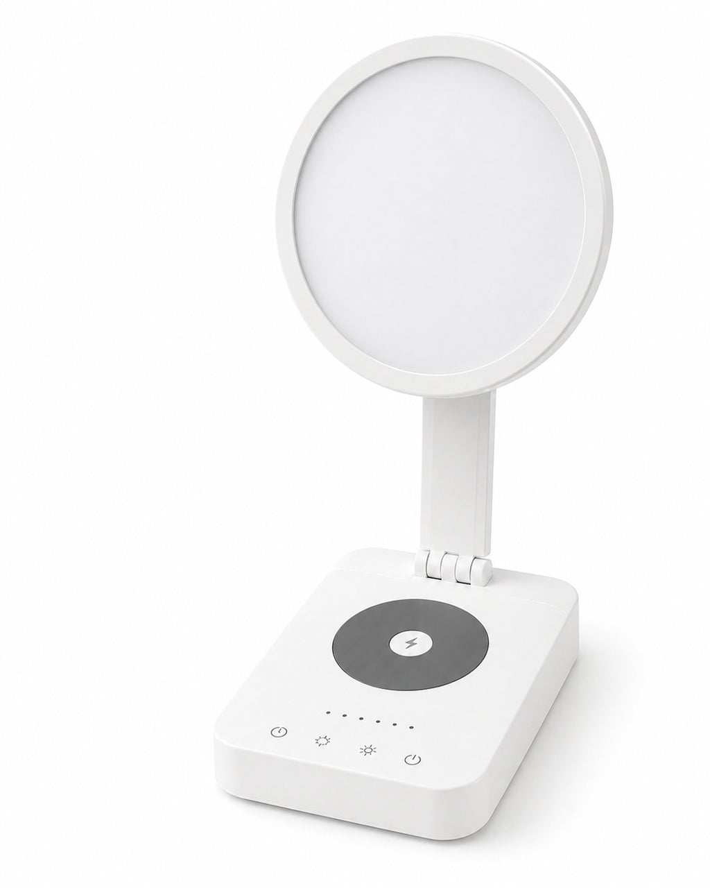 Tageslichtlampe mit Qi-Ladefläche – Produktansicht 1