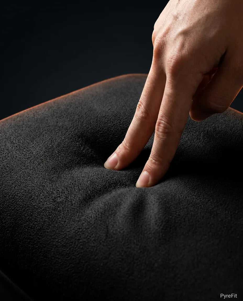 Fusswärmer aus Memory-Schaum – wohlige Wärme und sanfte Vibration für müde Füsse – Produktbild 4