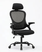 Ergonomischer Bürostuhl mit Netzrücken – Lordosenstütze für lange Arbeitstage – Produktbild 9