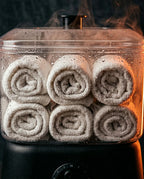 Handtuchwärmer im Kompaktformat – warme Handtücher direkt nach der Dusche – Produktbild 5