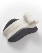 Nackenstützkissen aus Memory Foam – Kontur mit Seitenflügeln für Rücken- und Seitenschläfer – Produktbild 1