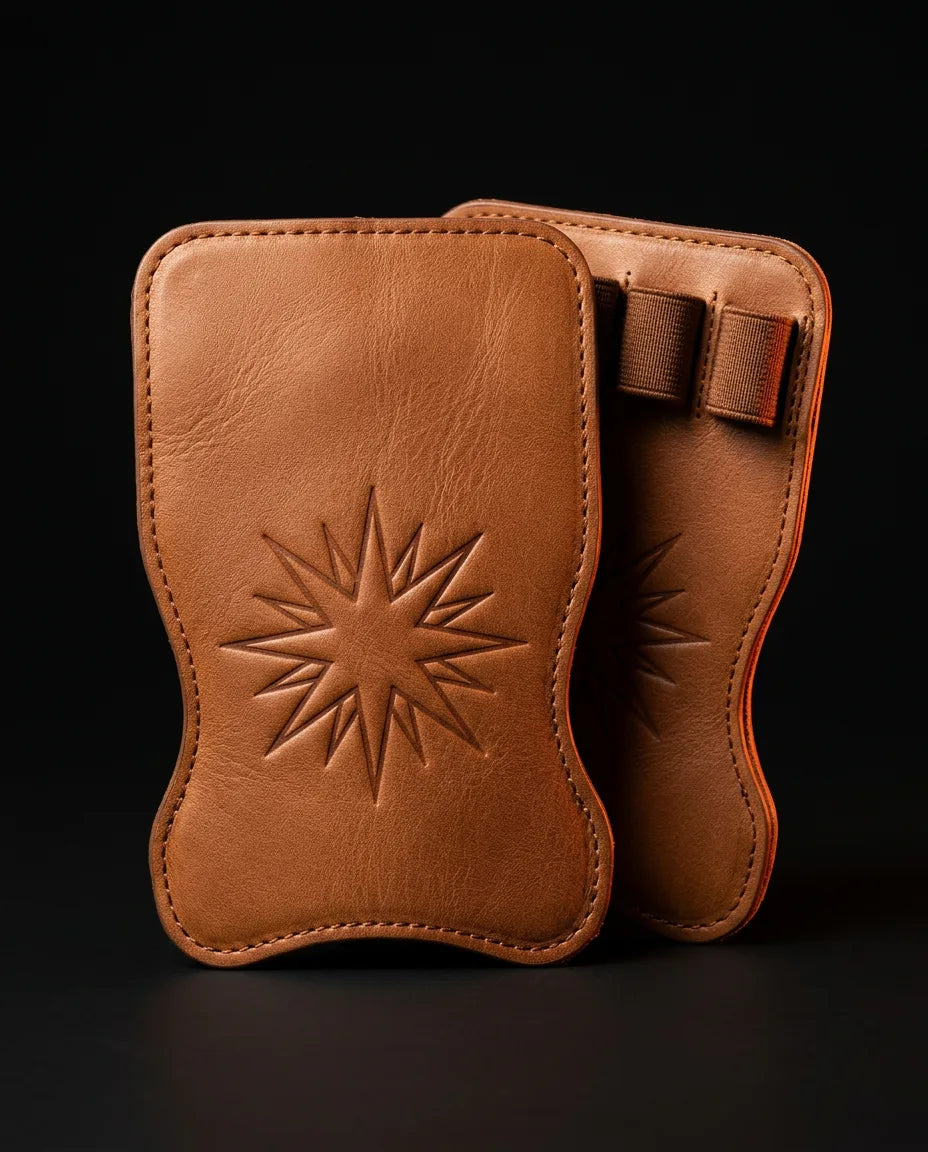 Griffpolster mit Fingerschlaufen – Handflächenschutz für Klimmzüge und Kreuzheben – Produktbild 10