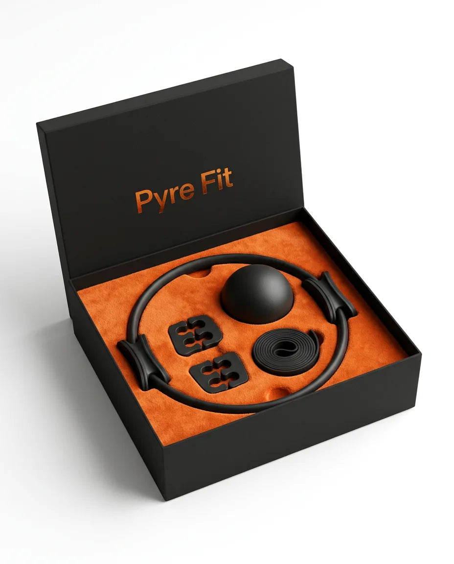 Pilates-Set mit Ring, Ball und Widerstandsband – sanftes Ganzkörpertraining für zuhause – Produktbild 10