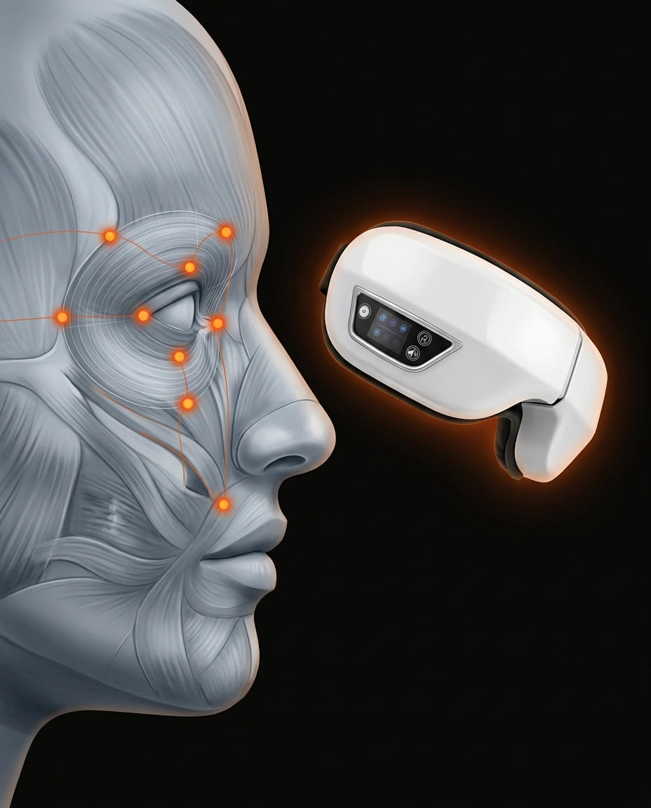 Augenmassagegerät mit Wärme und Vibration – kompakte Auszeit für müde Augen – Produktbild 11