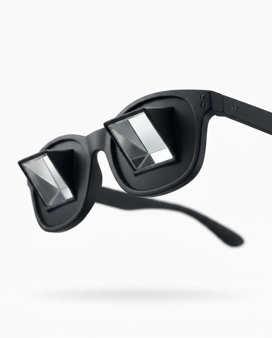 Prismenbrille zum Lesen im Liegen – freihändig Buch, Handy und TV betrachten – Produktbild 1