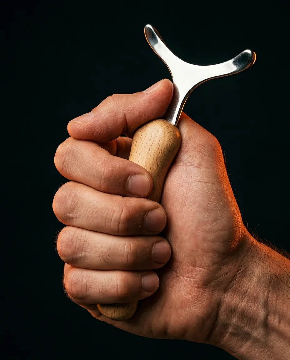 Gua Sha aus Edelstahl – Faszien-Tool für Muskeln und Regeneration – Produktbild 6
