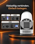 Mini Beamer – HDMI, USB und Audio