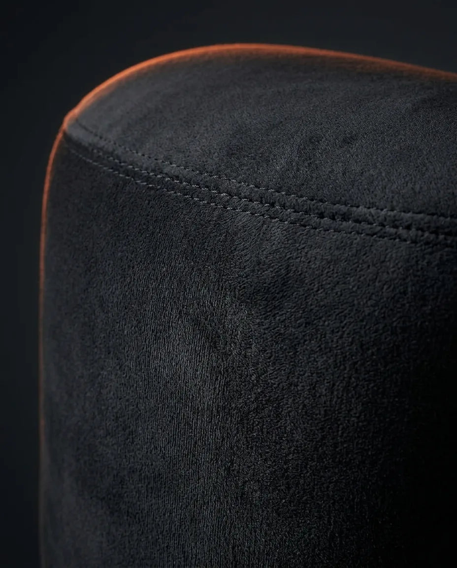 Yoga-Bolster aus Samt – feste Stütze für Meditation und Regeneration – Produktbild 4
