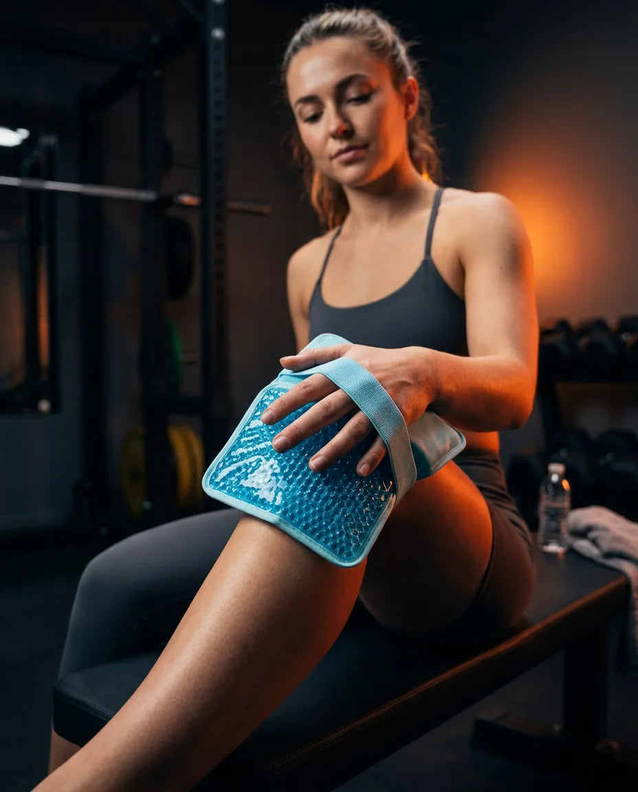 Wärmekissen und Kühlpack in einem – flexibler Gelkern für Knie, Rücken und Schultern – Produktbild 5