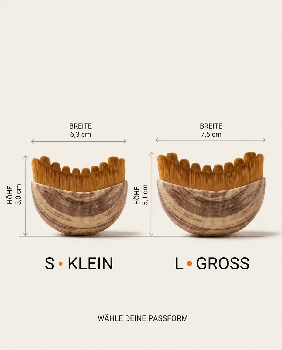 Gesichtsbürste aus Holz mit weichen Borsten – sanftes Ritual für die Hautpflege – Produktbild 9