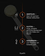Körperbürste mit weichen Borsten – sanftes Peeling mit langem Griff für den Rücken – Produktbild 7