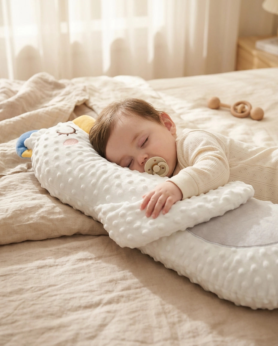 Babykissen in Handform mit sanfter Vibration – beruhigt Babys bei Nickerchen und im Auto – Produktbild 2