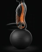 Gymnastikball mit Pumpe – Core-Training, Balance und aktives Sitzen ohne Berstgefahr – Produktbild 14