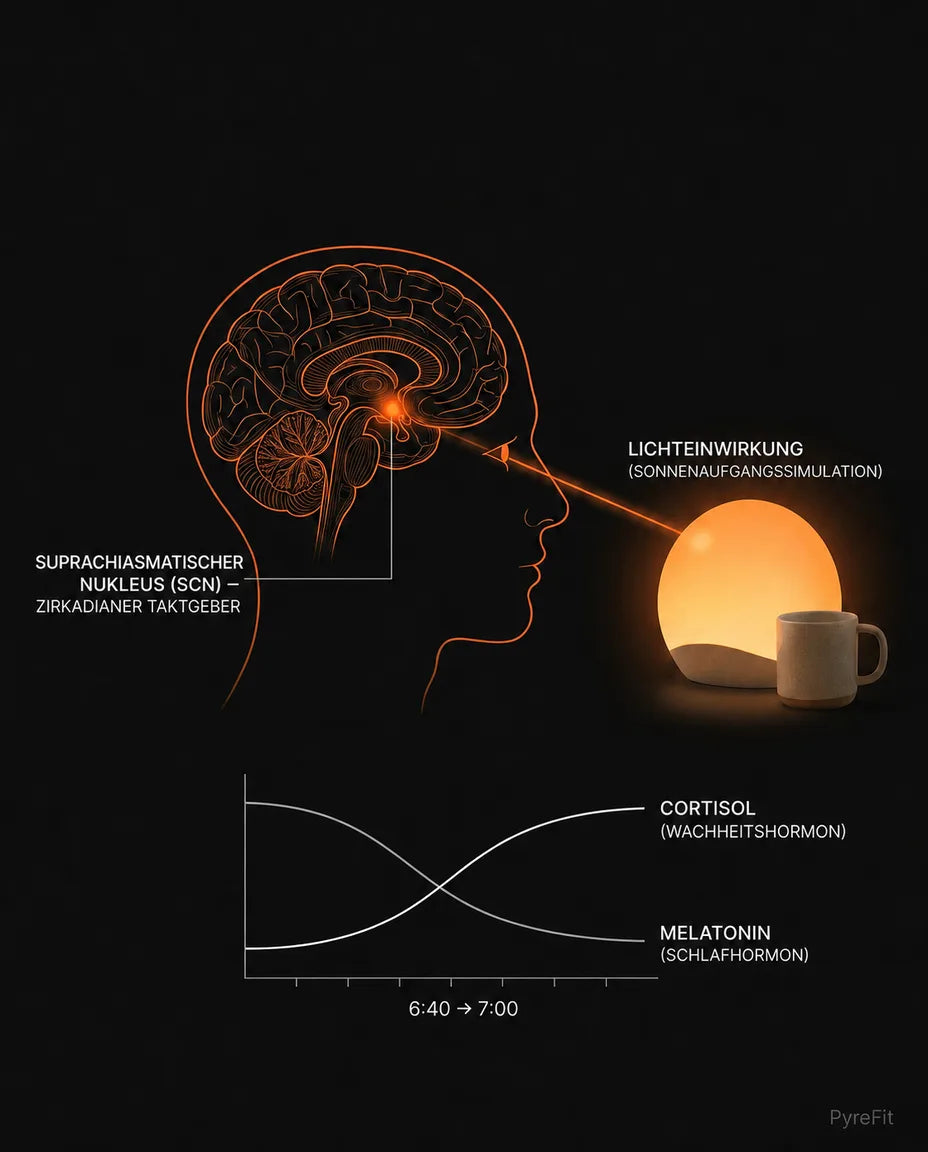 Lichtwecker mit Sonnenaufgang-Simulation – sanftes Wecken mit Licht – Produktbild 12
